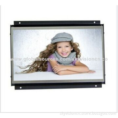12.1-inch LCD open digital photo frame, table stand and wall-mount